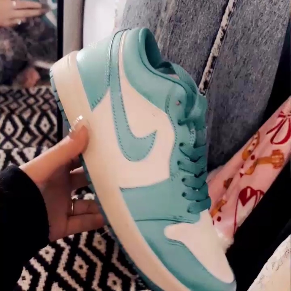 Teal women’s Jordan’s